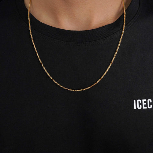 2mm box link chain yellow gold icecartel model