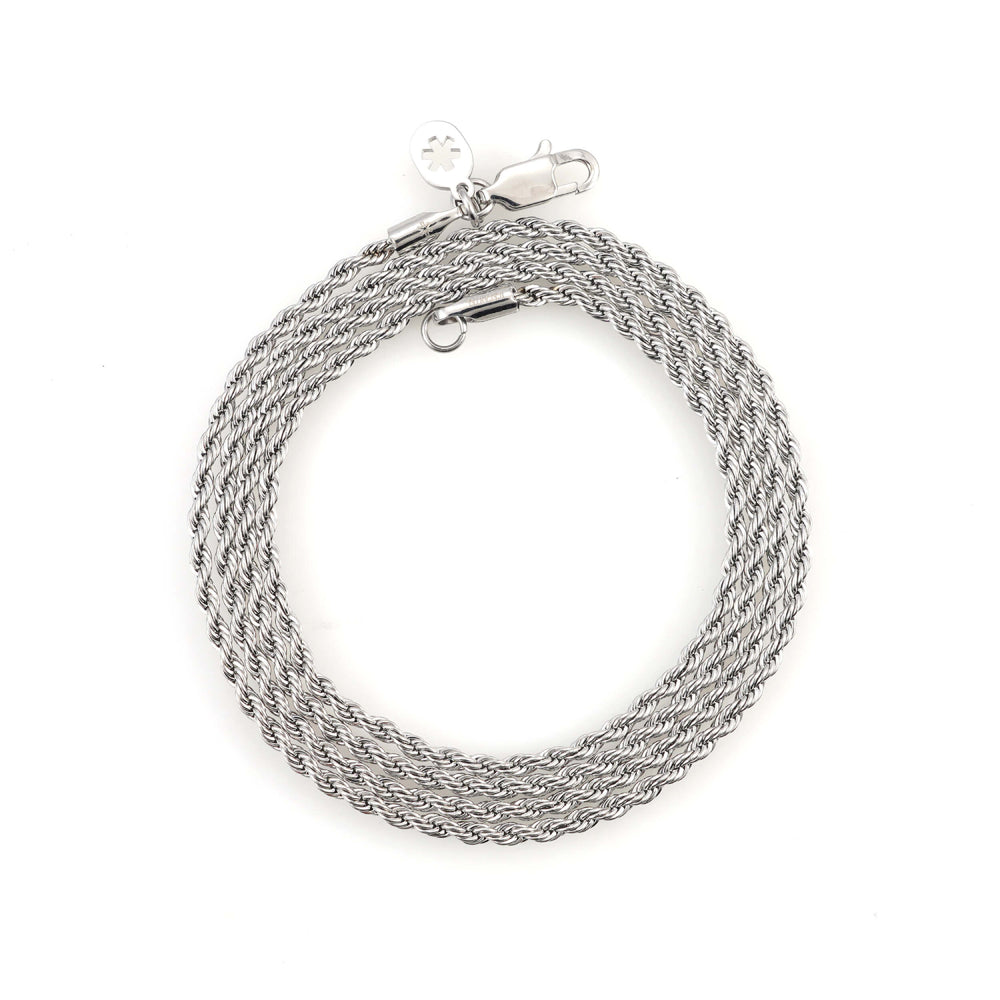 2mm rope chain 14k white gold icecartel up