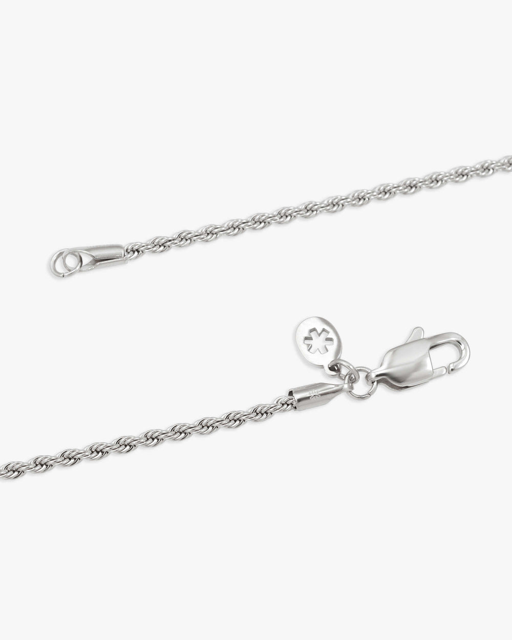 2mm rope chain silver icecartel lock