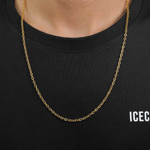 3mm cabe chain 14k yellow gold icecartel model