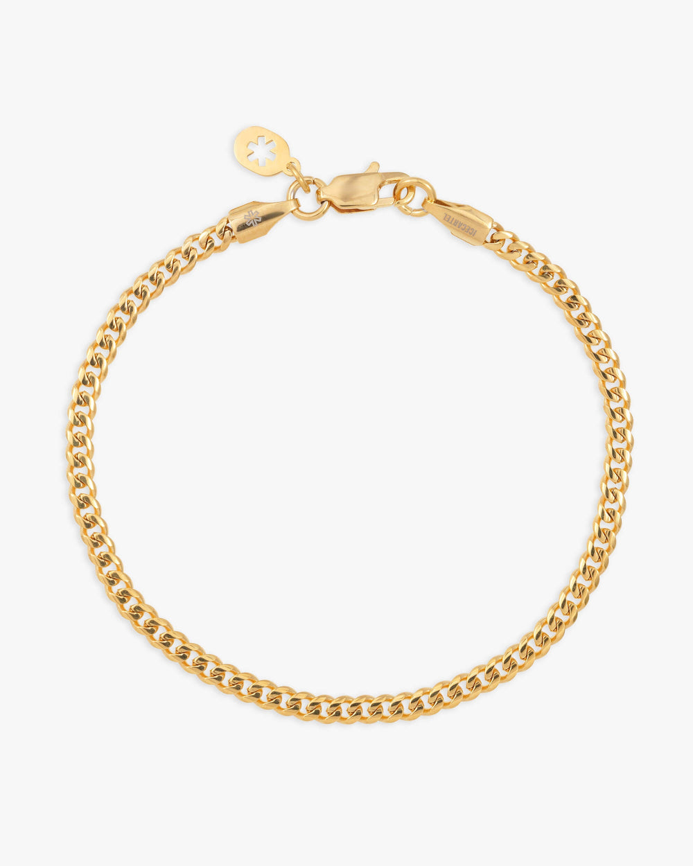 3mm cuban link bracelet 14k gold icecartel main