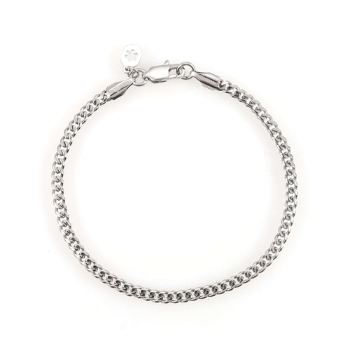 3mm cuban link bracelet 14k white gold icecartel main