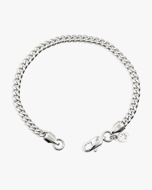 3mm cuban link bracelet silver icecartel lock