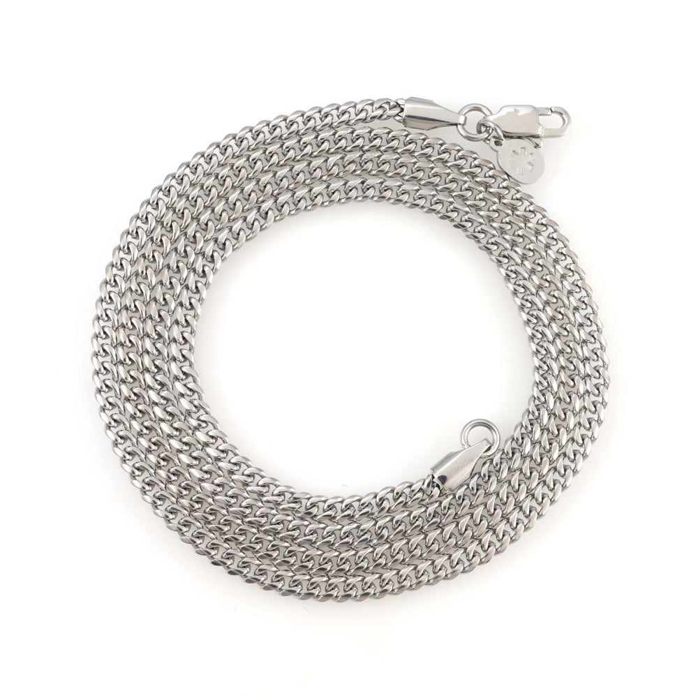 3mm cuban link chain 14k white gold icecartel up