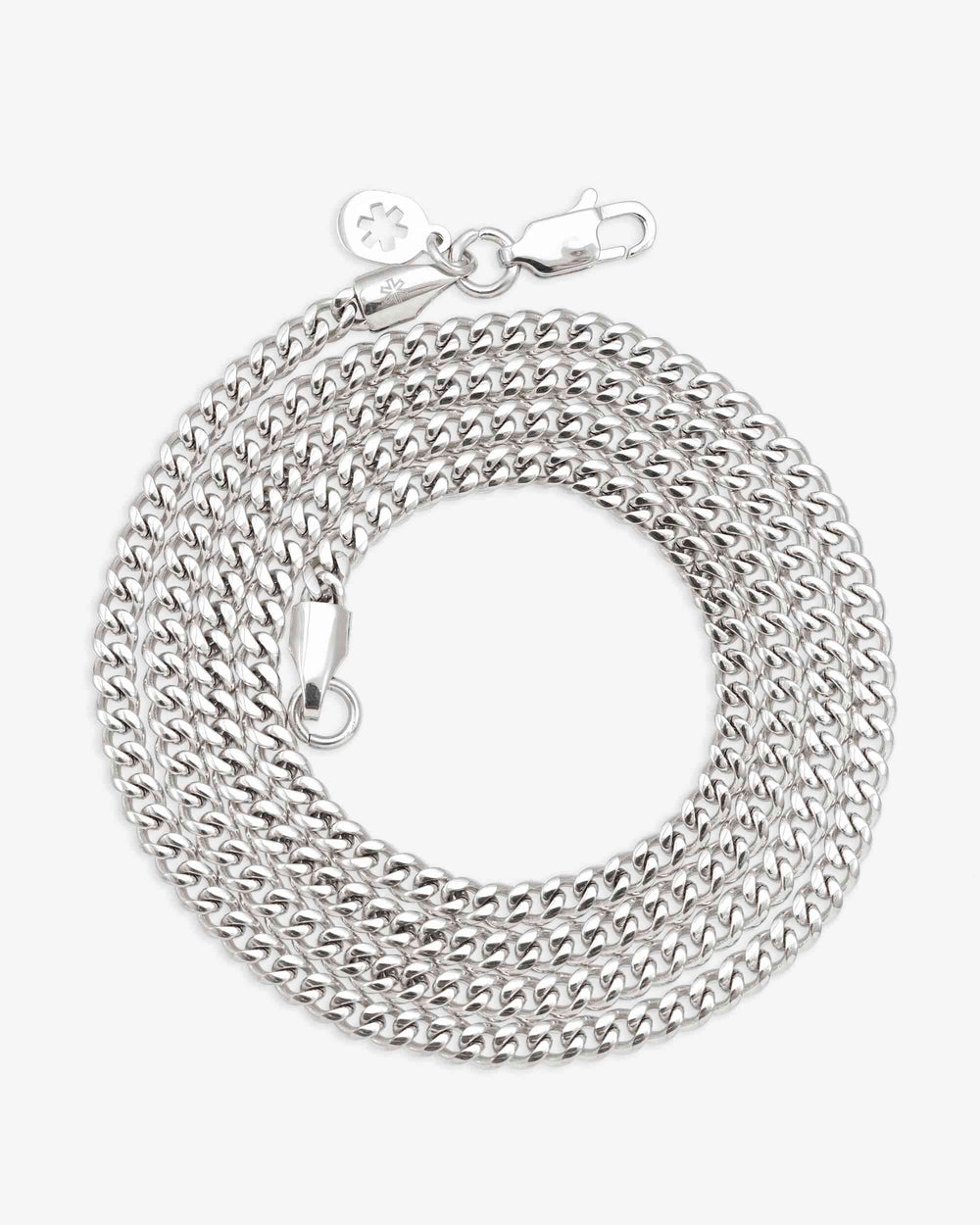 3mm cuban link chain silver icecartel up