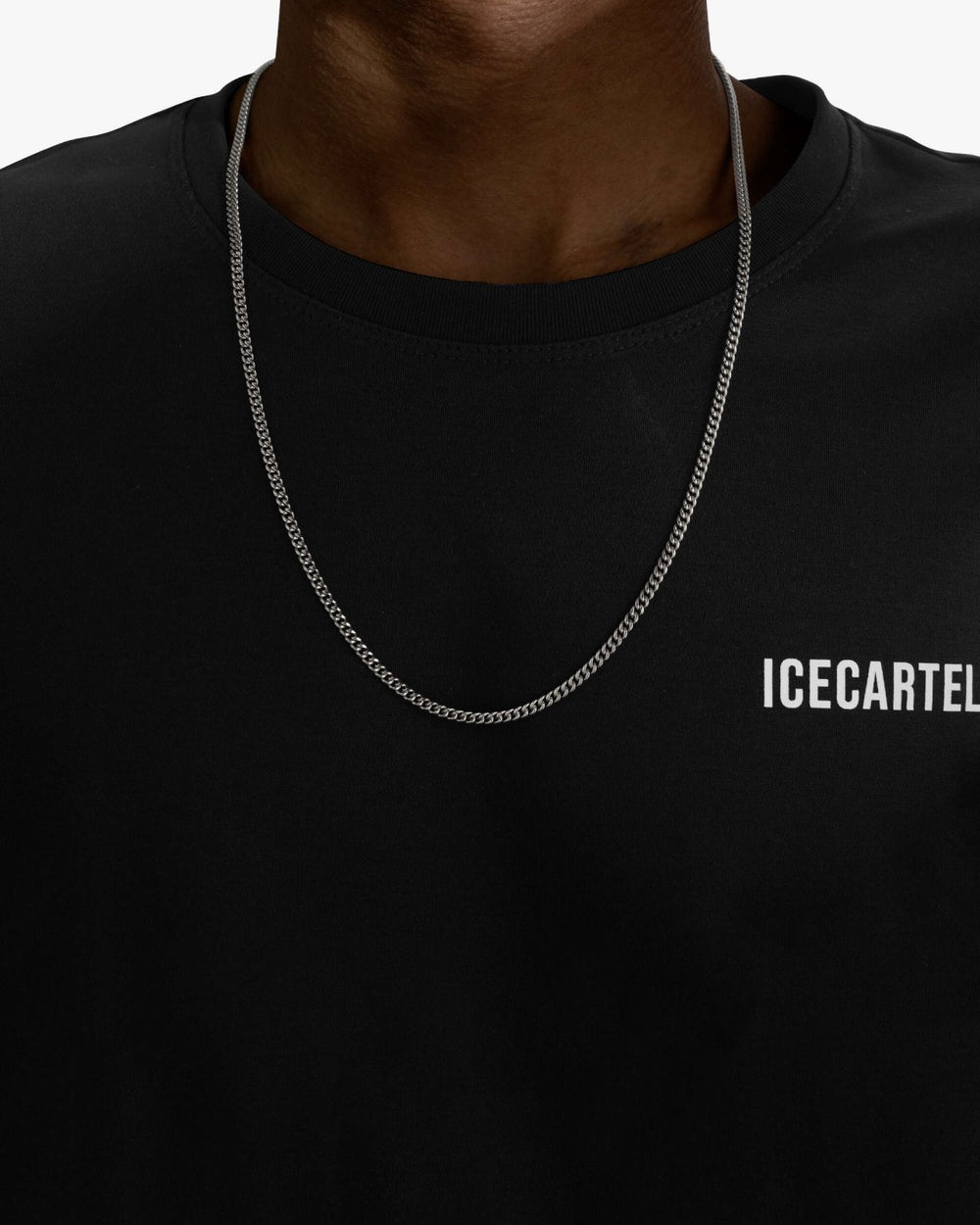 3mm cuban link chain solid silver icecartel model
