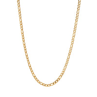 3mm figaro chain 14k yellow gold icecartel main