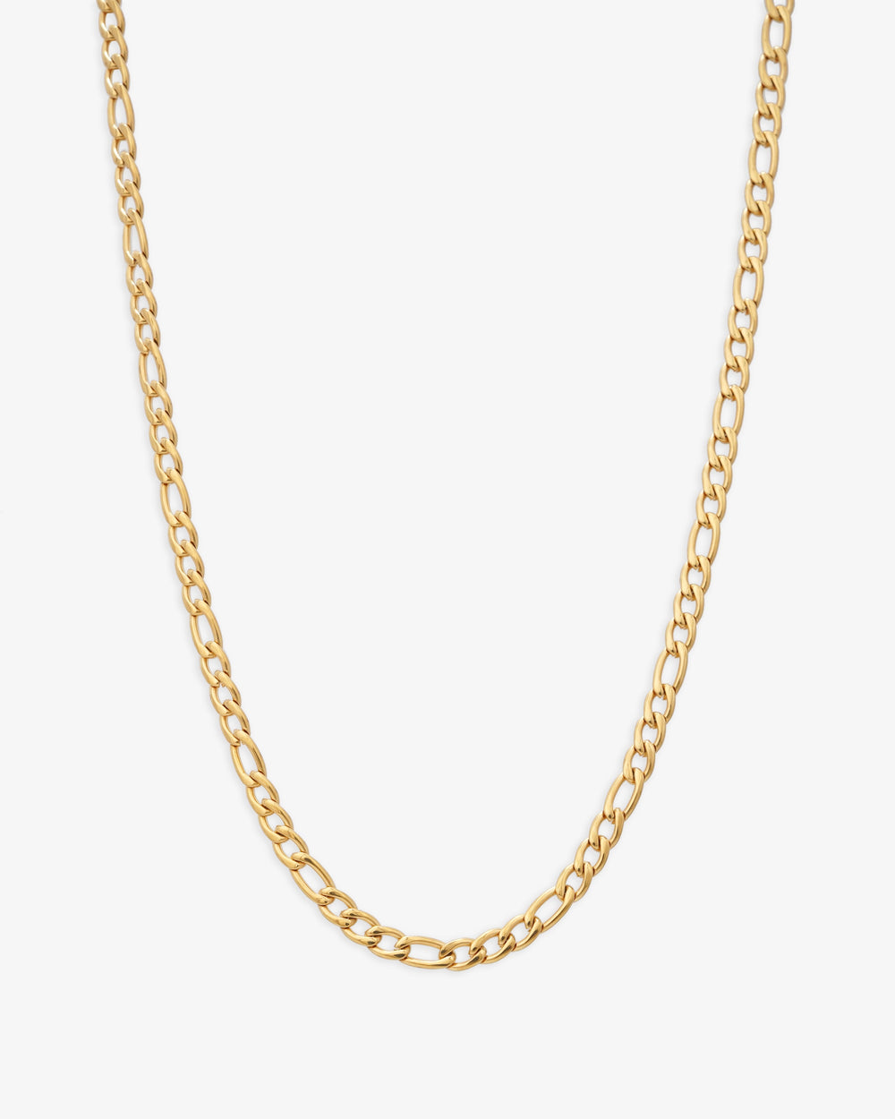 3mm figaro chain 14k yellow gold icecartel new main