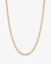 3mm figaro chain 14k yellow gold icecartel new main