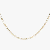 3MM Figaro Solid Gold Chain