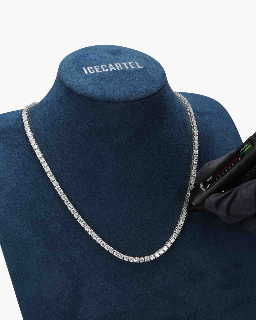 3mm moissanite tennis chain free tennis bracelet icecartel new px display gold 3mm cuban link chain bracelet bundle 1