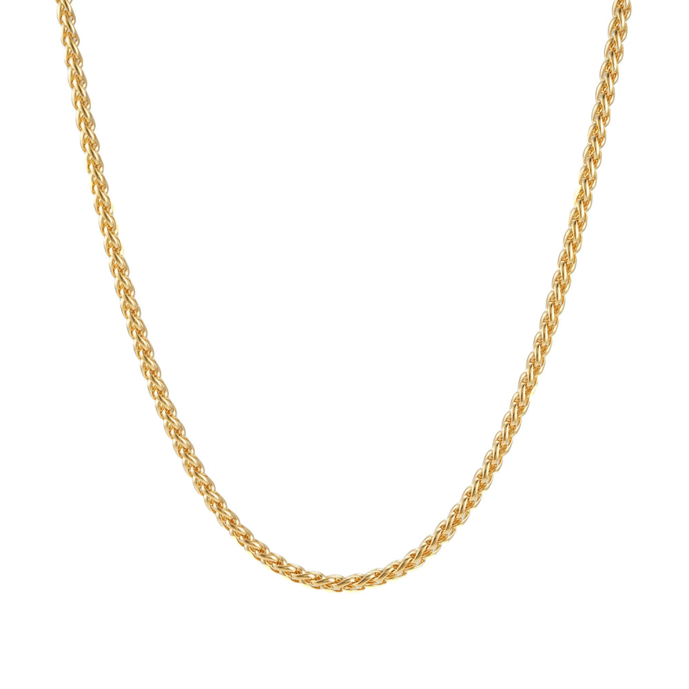 3mm wheat link chain 14k yellow gold icecartel main