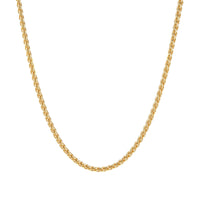 3mm wheat link chain 14k yellow gold icecartel main