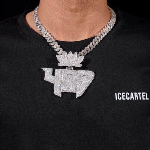 457 Custom Moissanite Pendant icecartel model