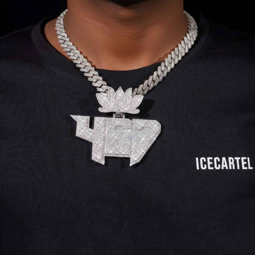 457 Custom Moissanite Pendant icecartel model1