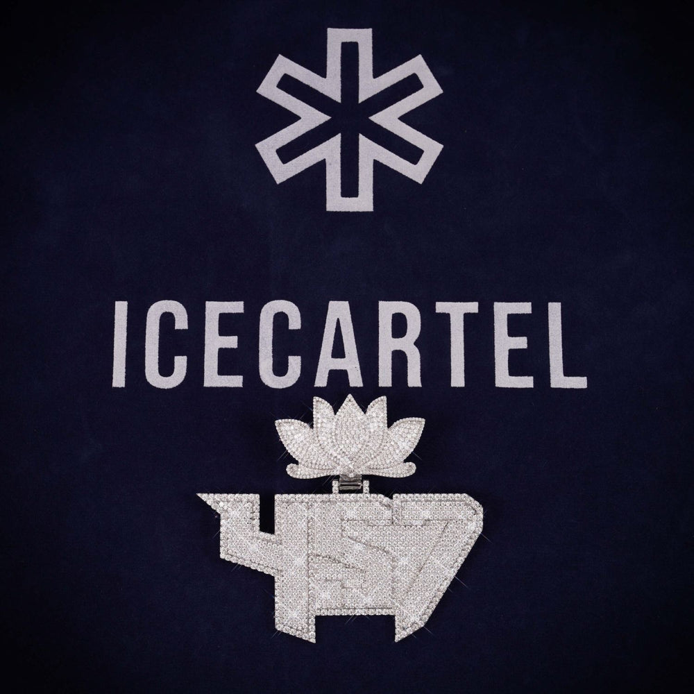 457 Custom Moissanite Pendant icecartel