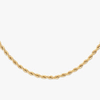 4MM Rope Chain 14K Gold