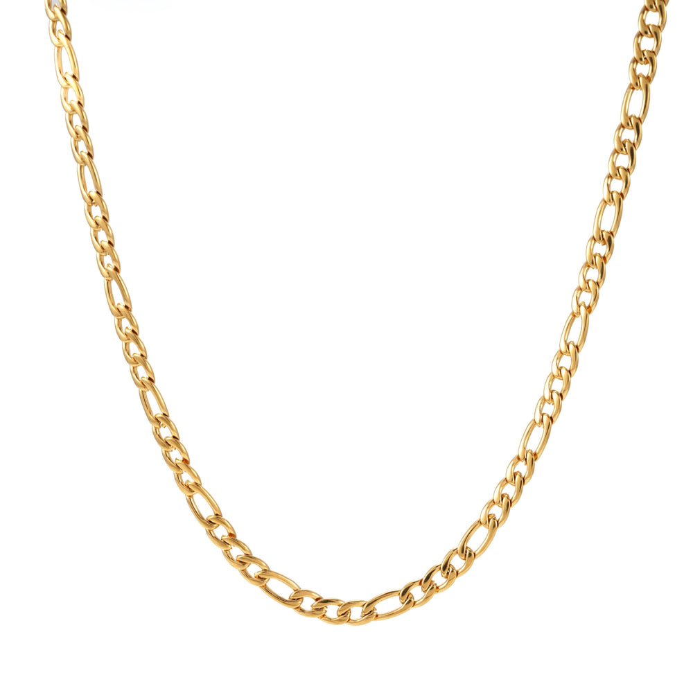 4mm Figaro chain 14k yellow gold icecartel main