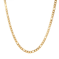 4mm Figaro chain 14k yellow gold icecartel main