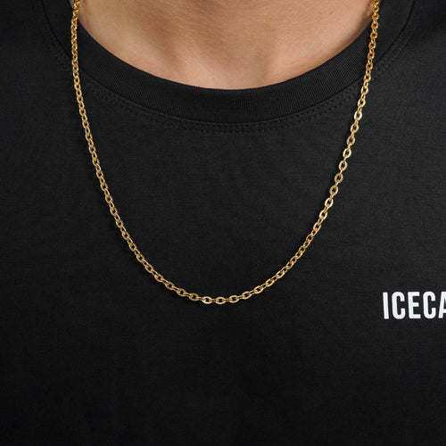 4mm cabe chain 14k yellow gold icecartel model