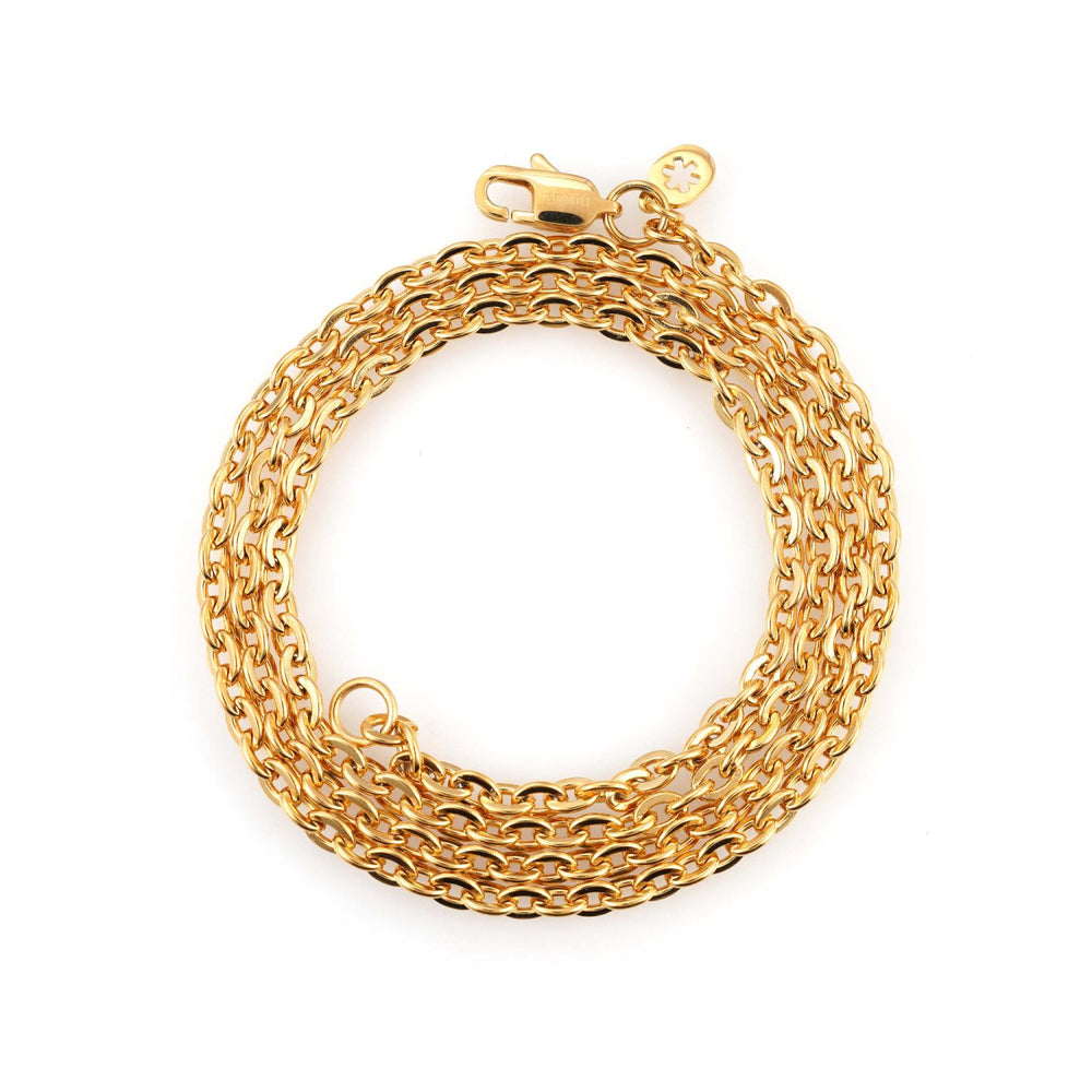 4mm cabe chain 14k yellow gold icecartel up