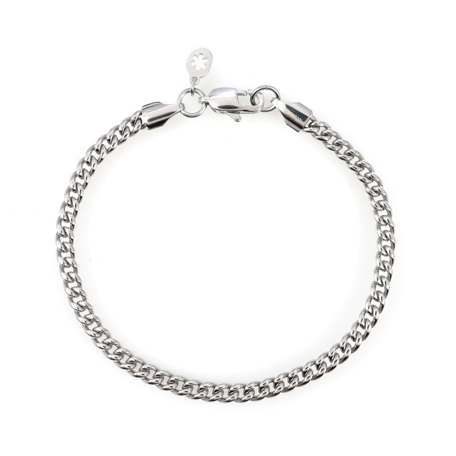 4mm cuban link bracelet 14k white gold icecartel main