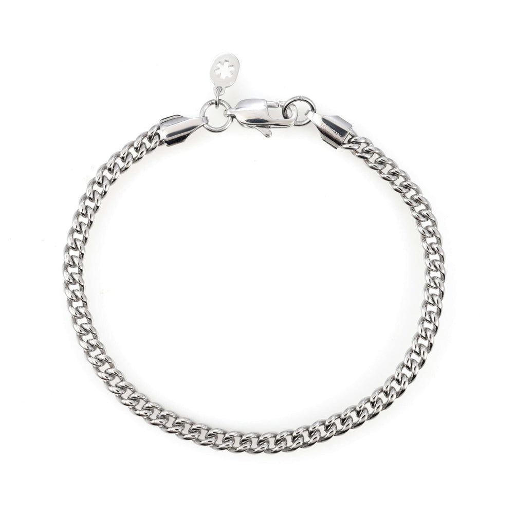 4mm cuban link bracelet 14k white gold icecartel main