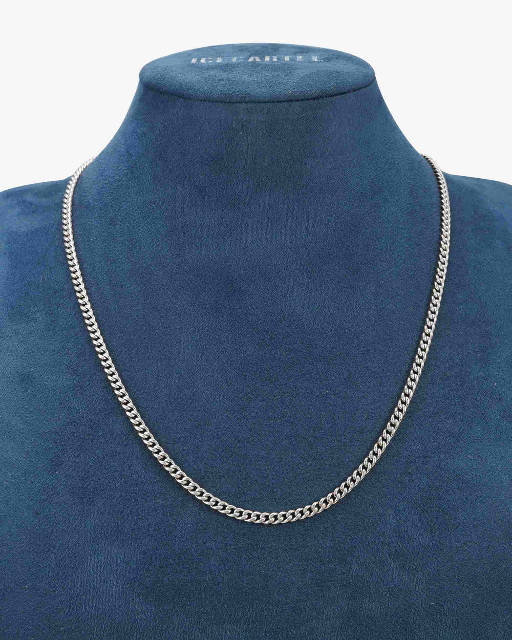 4mm cuban link chain silver icecartel display