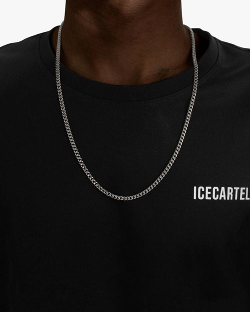 4mm cuban link chain solid silver icecartel model