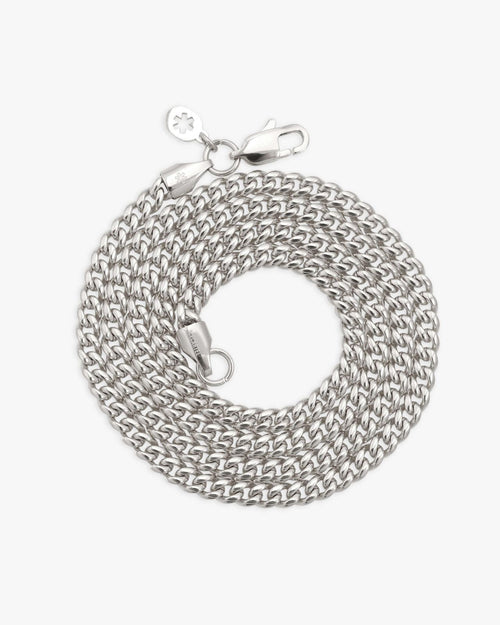 4mm cuban link chain solid silver icecartel top