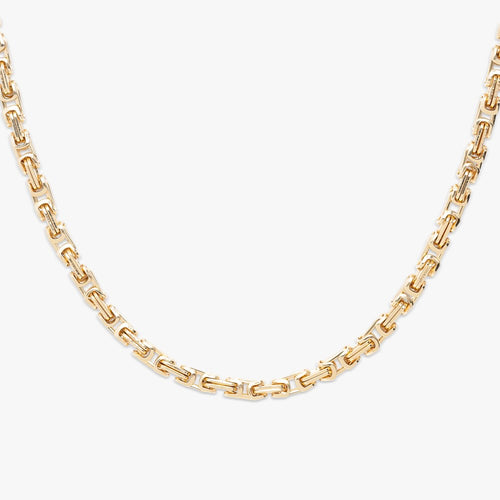 4mm gold byzantine gold chain icecartel