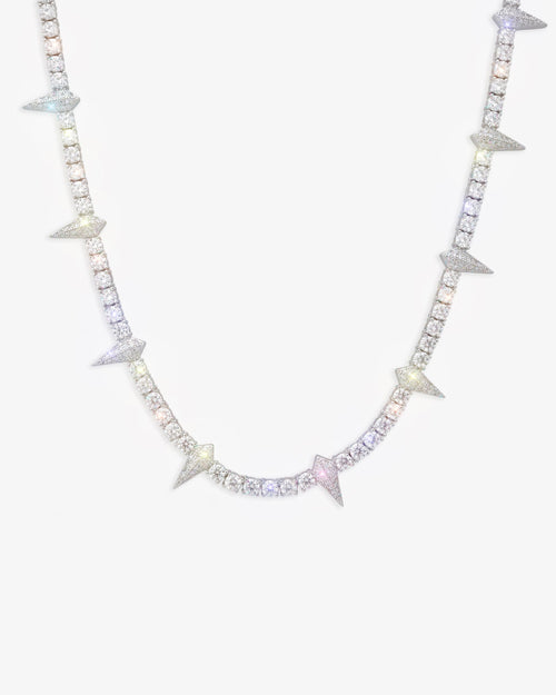 4mm moissanite spiked tennis chain 14k gold f6f6f6 icecartel new main