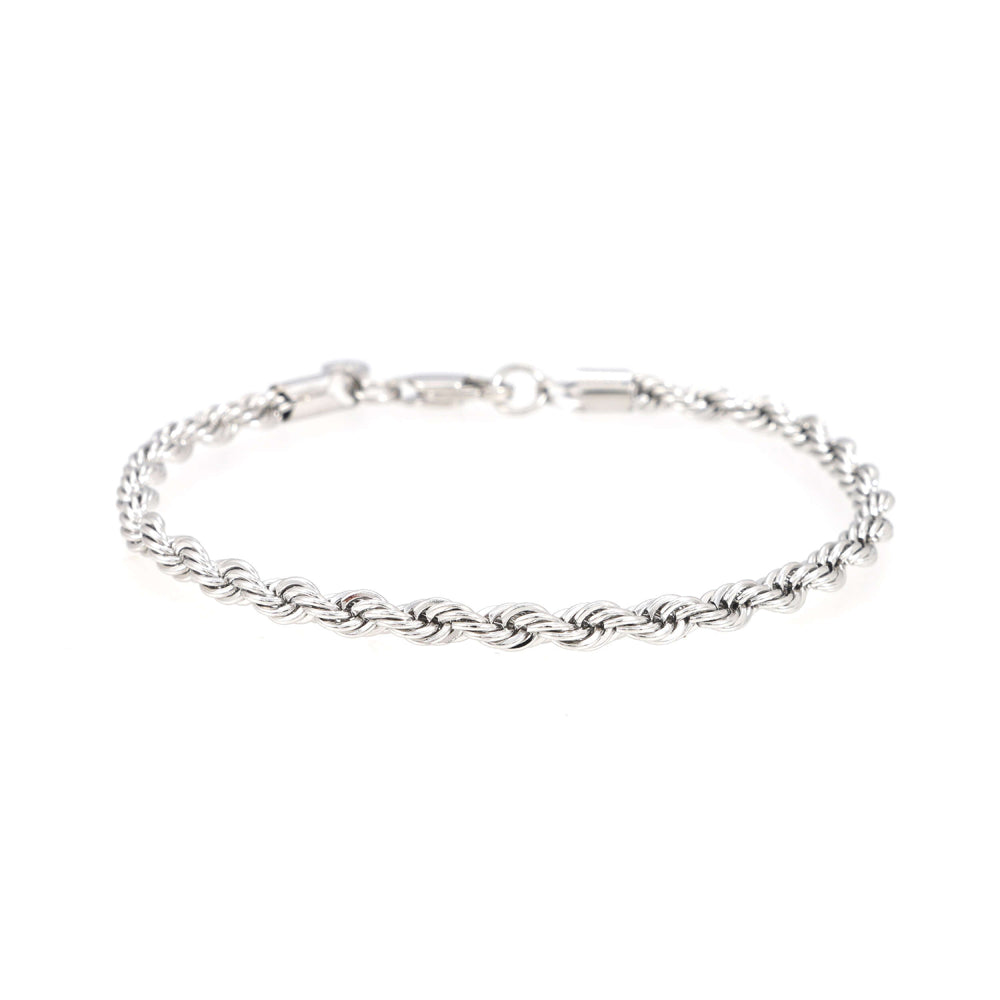 4mm rope bracelet 14k white gold icecartel main