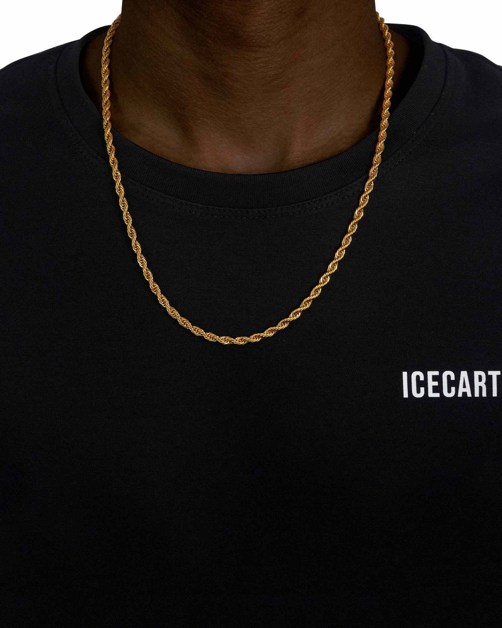 4mm rope chain 14k gold icecartel model