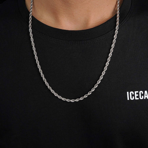 4mm rope chain 14k white gold icecartel model