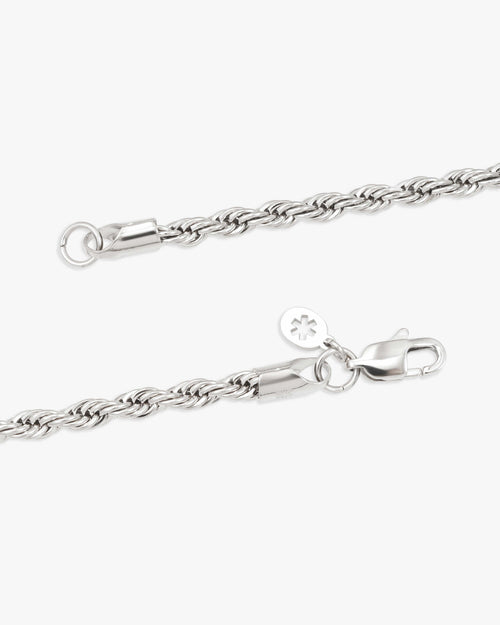4mm rope chain silver icecartel lock