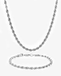 4mm silver rope chain bracelet bundle icecartel px 1 main