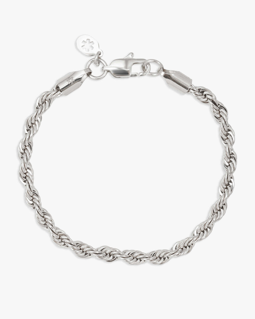 4mm silver rope chain bracelet bundle icecartel px 1 o
