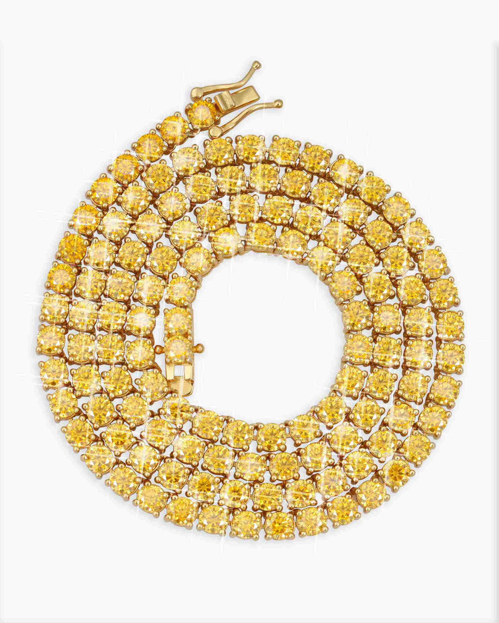 4mm yellow moissanite tennis chain icecartel top