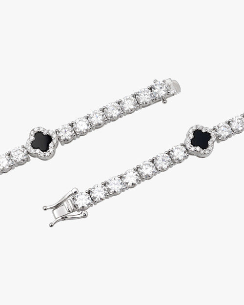 5mm agate moissanite tennis chain 14k gold icecartel px clasp 1