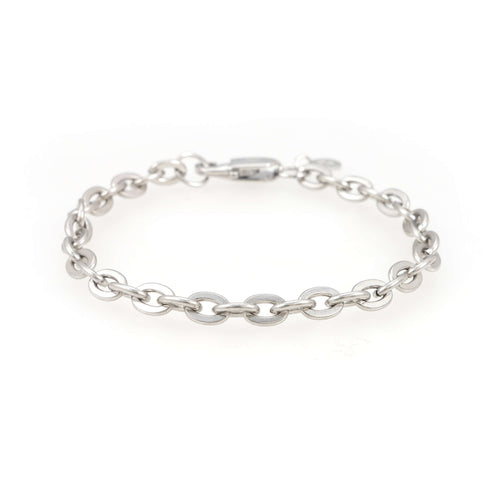 5mm curb link bracelet 14k white gold icecartel main
