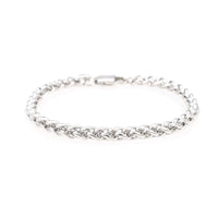 5mm wheat link bracelet 14k white gold icecartel main
