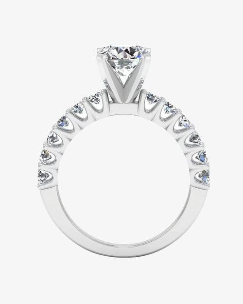 6 6x2 3mm brilliant cut moissanite engagement ring icecartel o