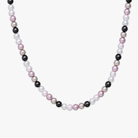 6 color pearl necklace