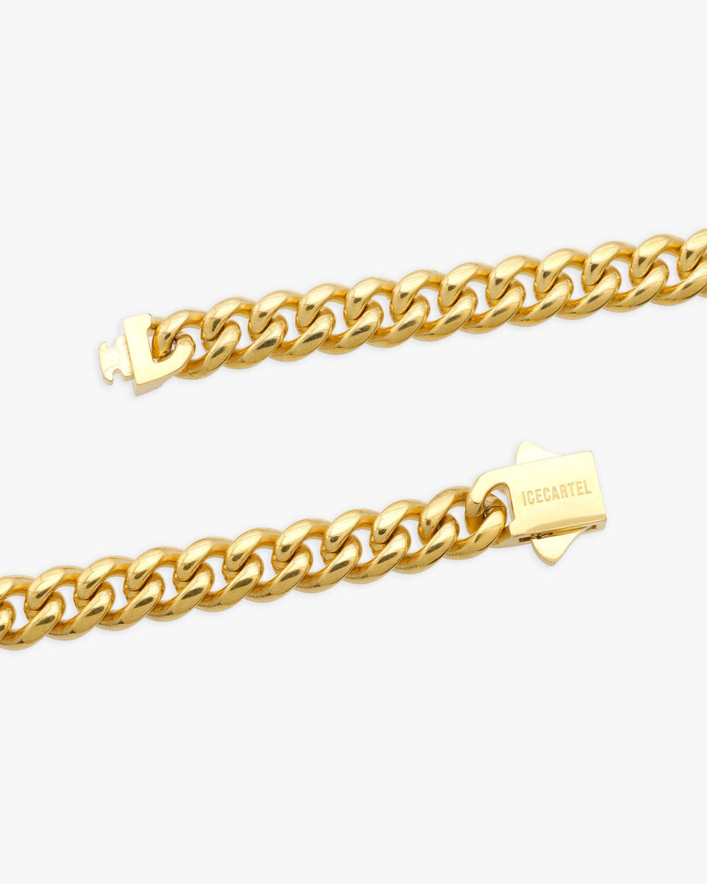 6mm 10k solid gold cuban chain icecartel clasp