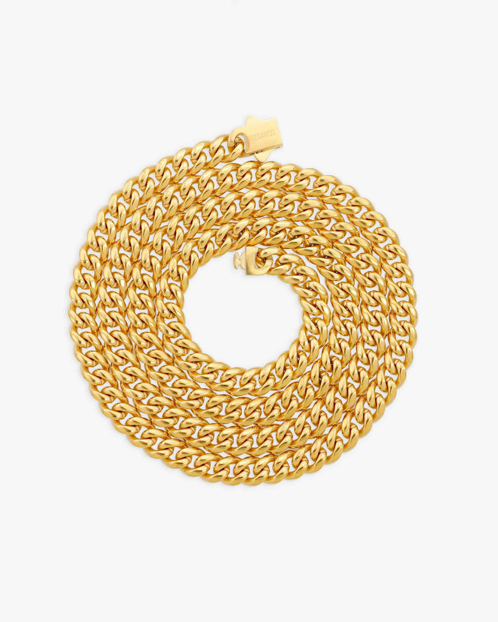 6mm 10k solid gold cuban chain icecartel top
