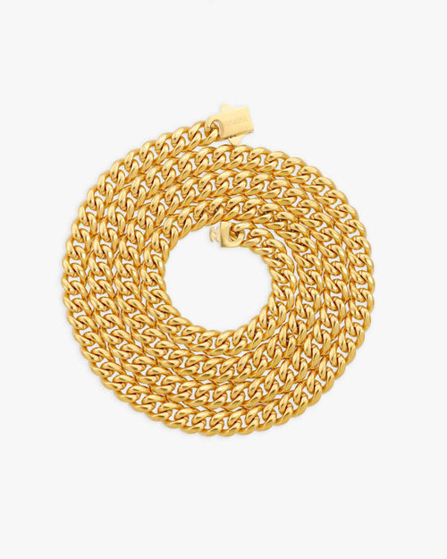 6mm 10k solid gold cuban chain icecartel top