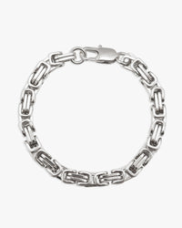 6mm byzantine bracelet silver icecartel px white main