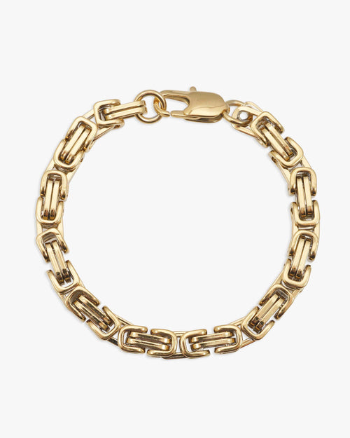 6mm byzantine bracelet silver icecartel px yellow main