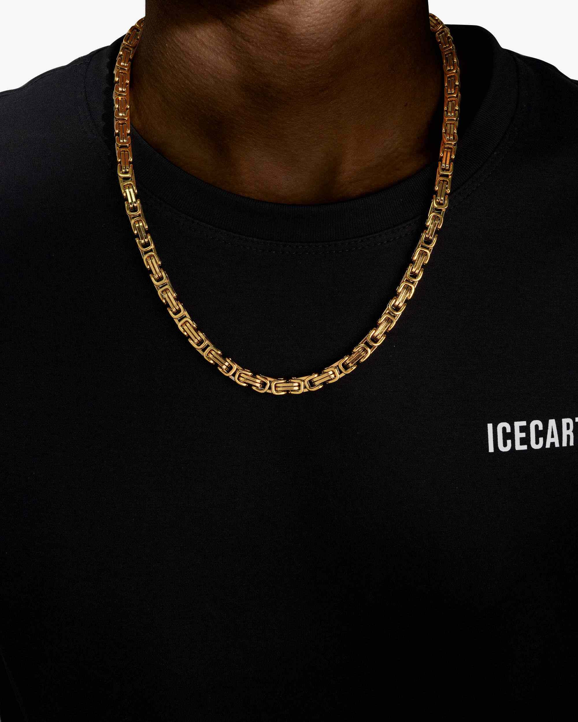 6MM Byzantine Chain 14K Gold - IceCartel™